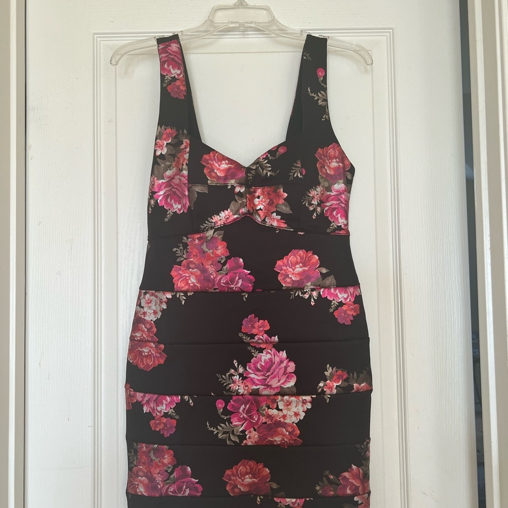 Floral Bodycon Dress